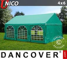 Tenda party UNICO 4x6m, Verde scuro